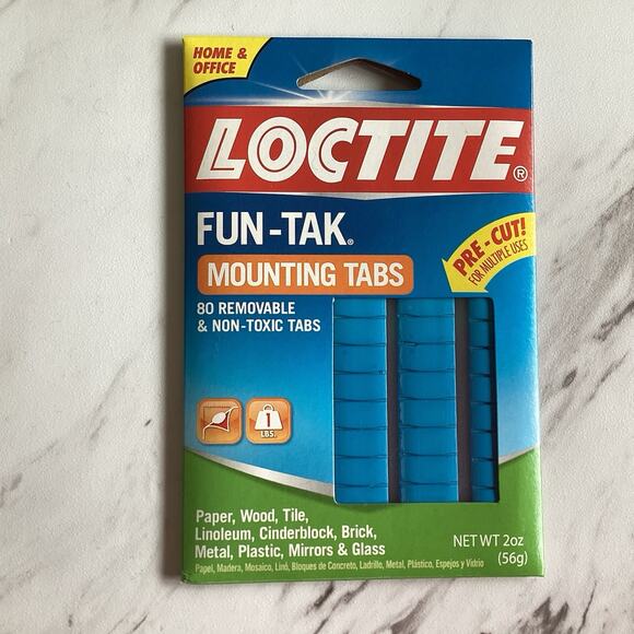 Loctite Fun Tak Mounting Putty, 9 Pack Reusable Craft Adhesive Classroom Decor - Picture 2 of 3